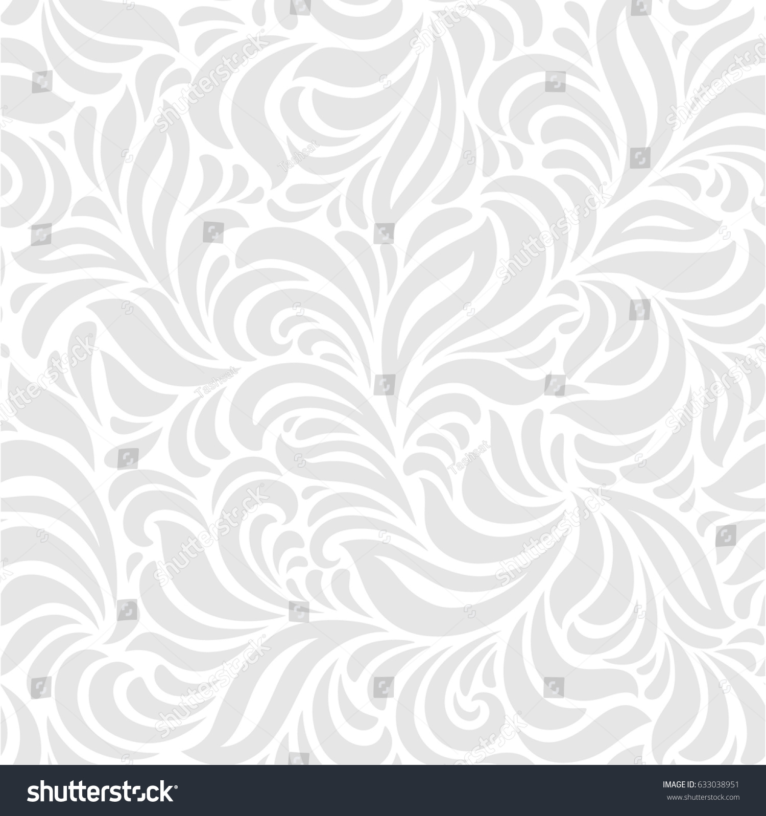 Grey Abstract Seamless Pattern Stock Vector (Royalty Free) 633038951 ...