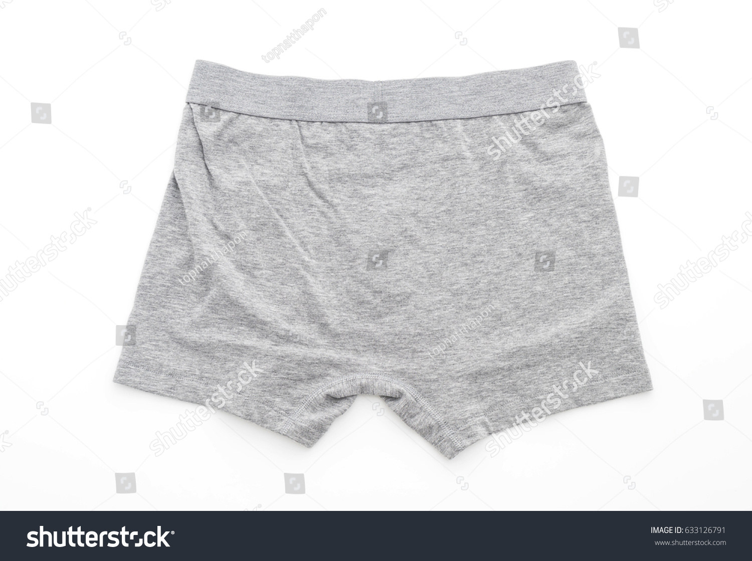 Mens Underwear Isolated On White Background Stock Photo 633126791 ...