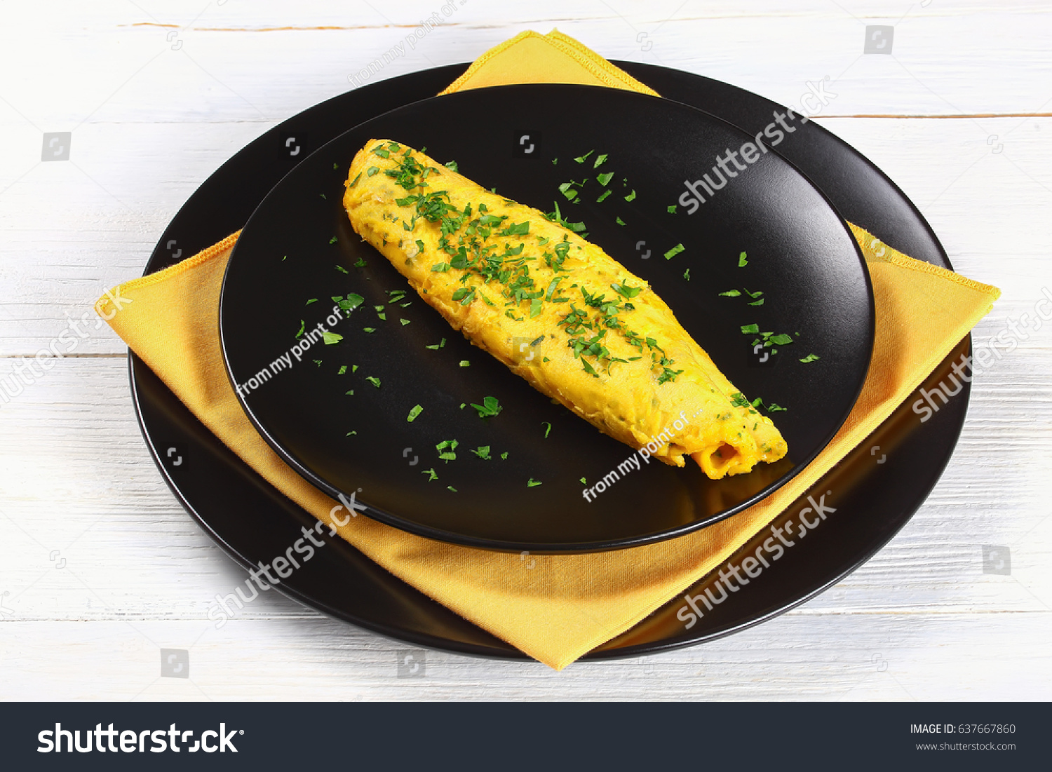 759 3 Egg Omelette Images, Stock Photos & Vectors | Shutterstock