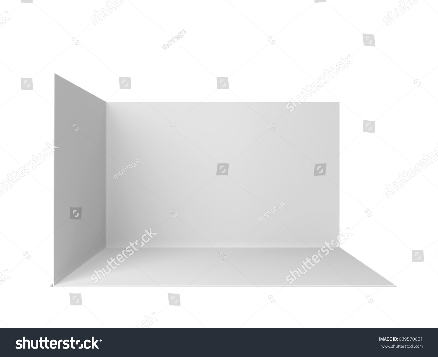 Simple Trade Show Booth 3d Illustration Stock Illustration 639570601 ...