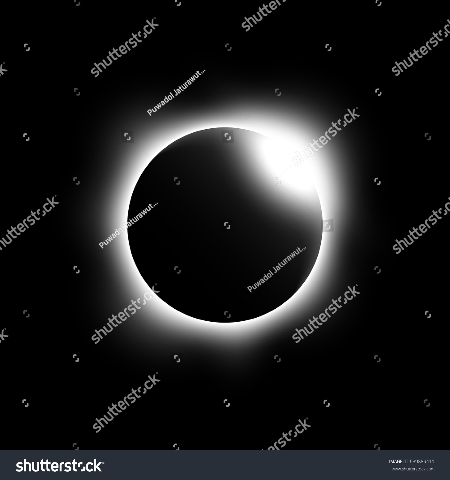 Eclipse Sun Vector Stock Vector (Royalty Free) 639889411 | Shutterstock