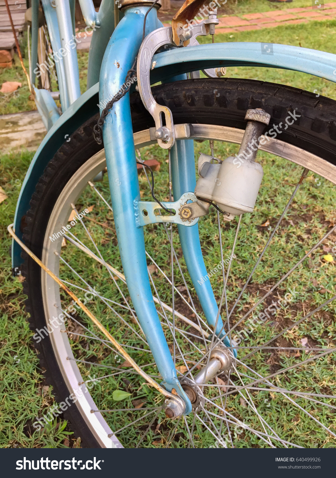 old bicycle generator light