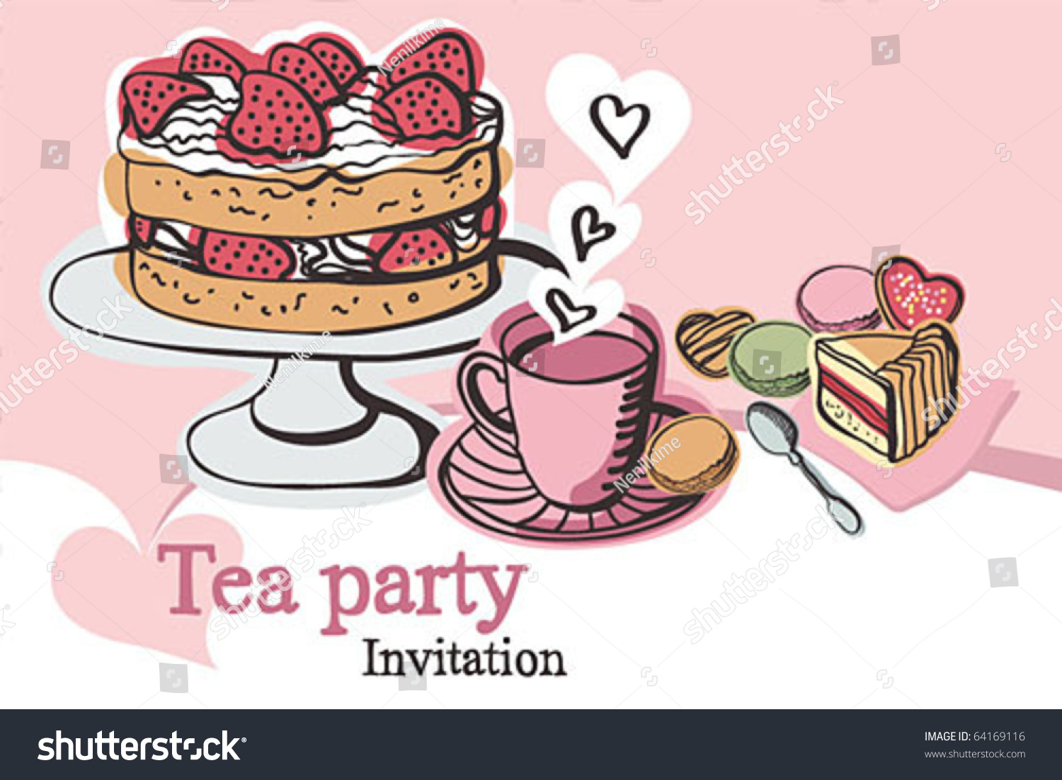 Приглашение на чай по английски