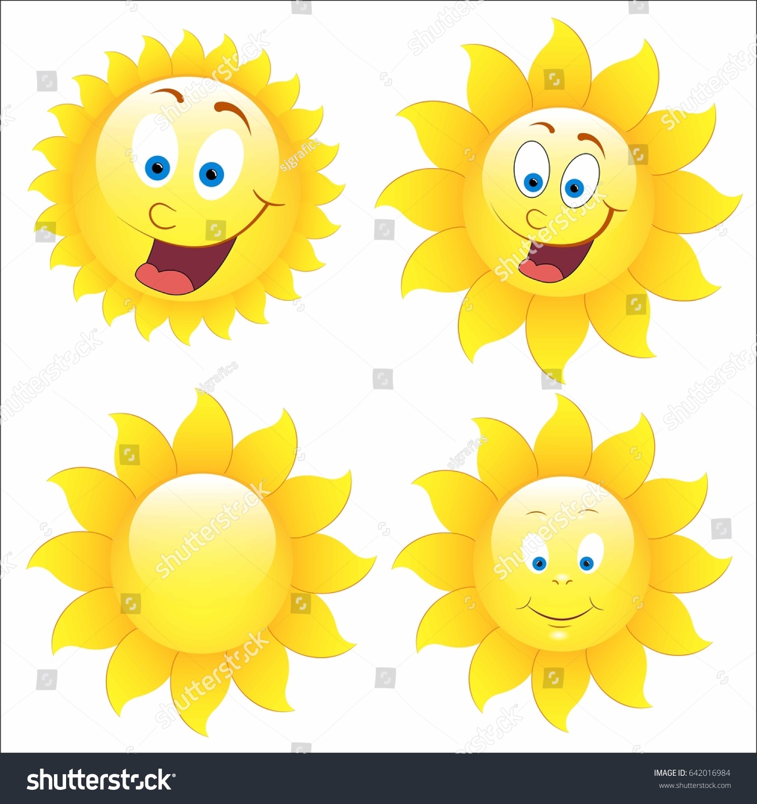 Солнышки эмоции для детей