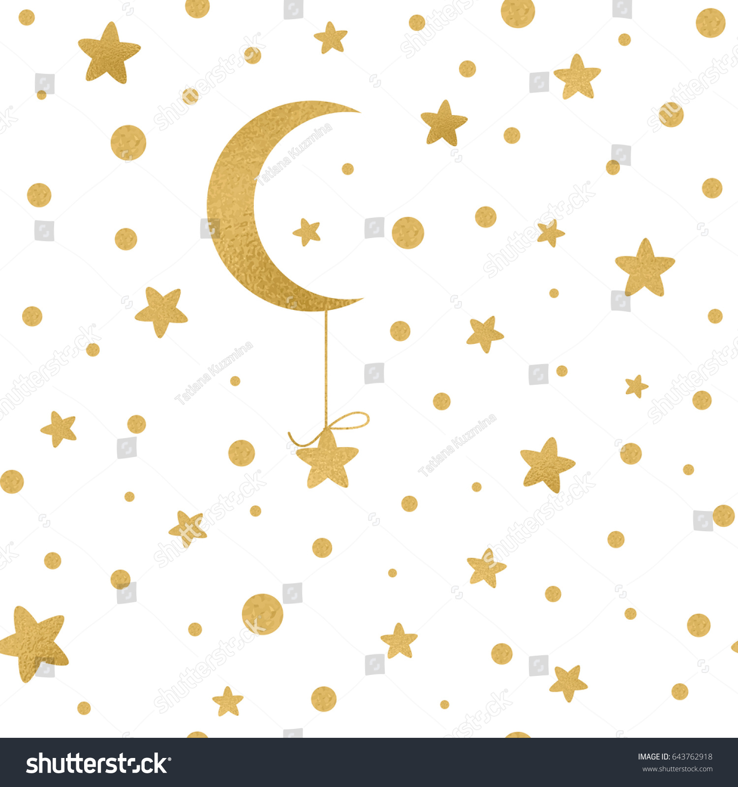 Cute Background Kids Fabric Design Made Stock Vector (Royalty Free ...