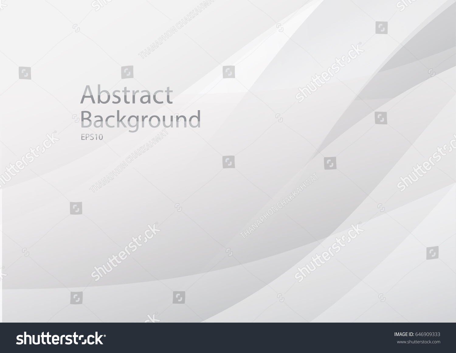 Abstract White Grey Background Modern Style Stock Vector (Royalty Free ...