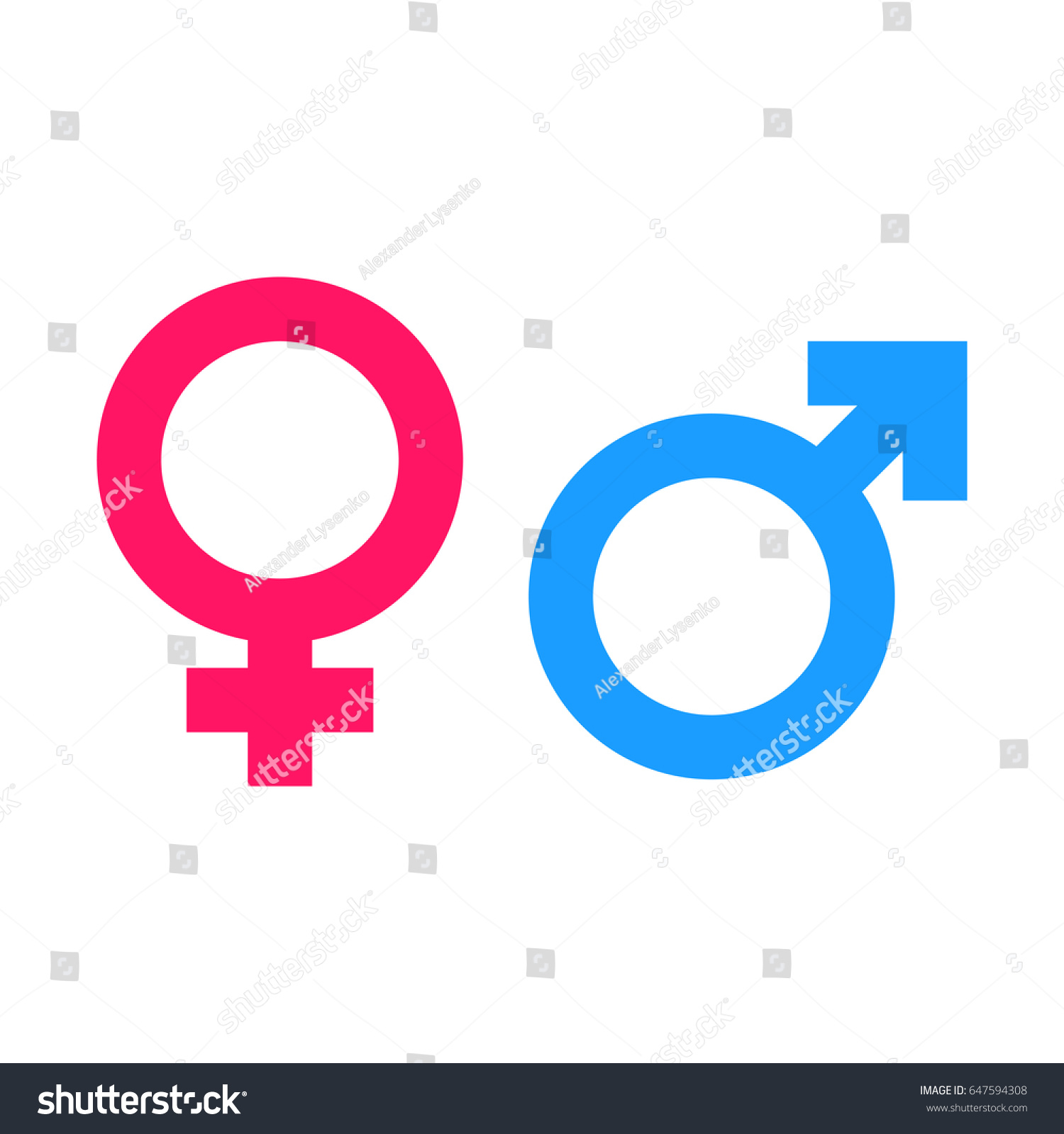 Gender Equal Sign Vector Icon Men Stock Vector Royalty Free 647594308 Shutterstock 6589