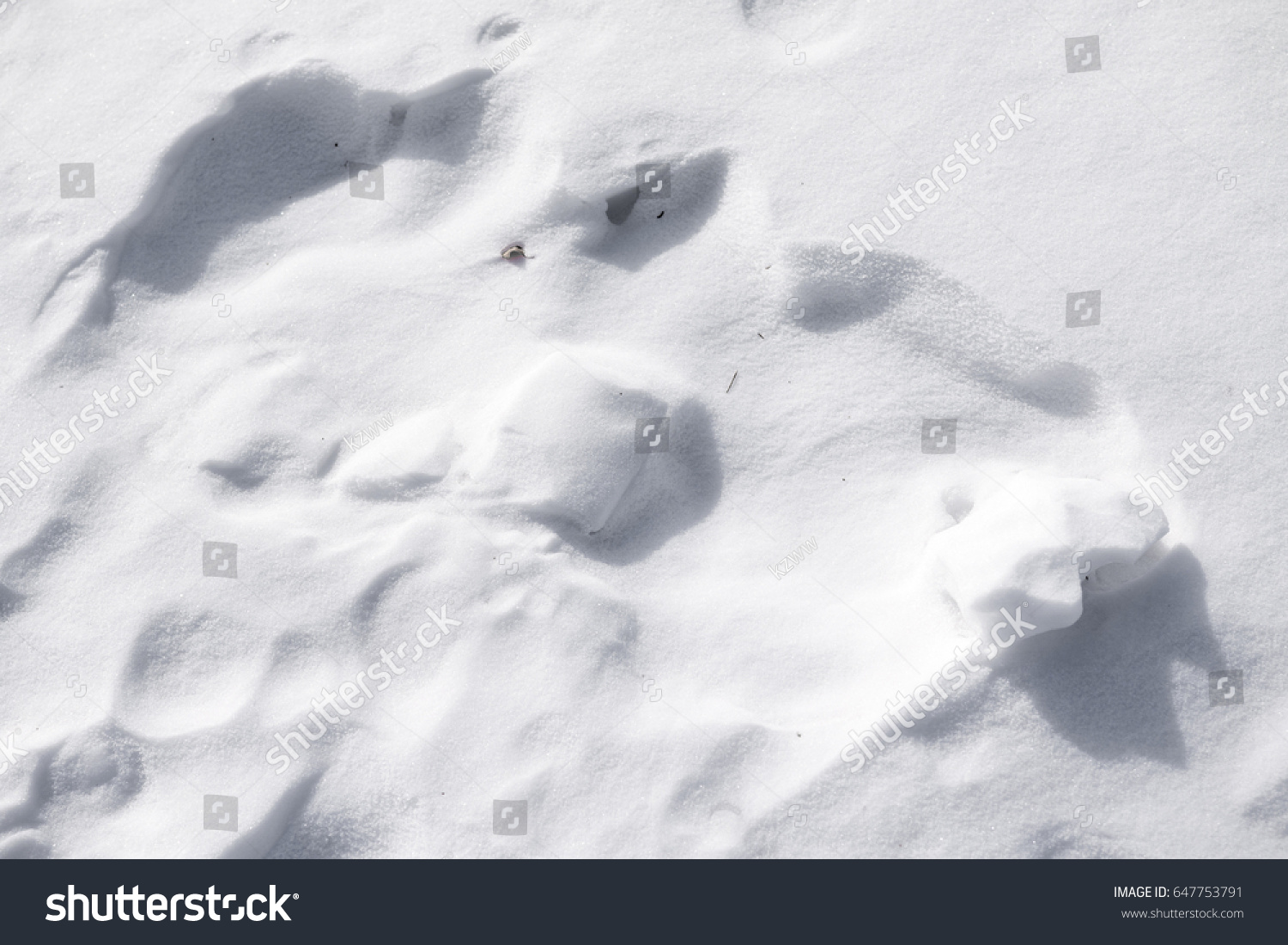 White Snow Pile Lumps Stock Photo 647753791 | Shutterstock