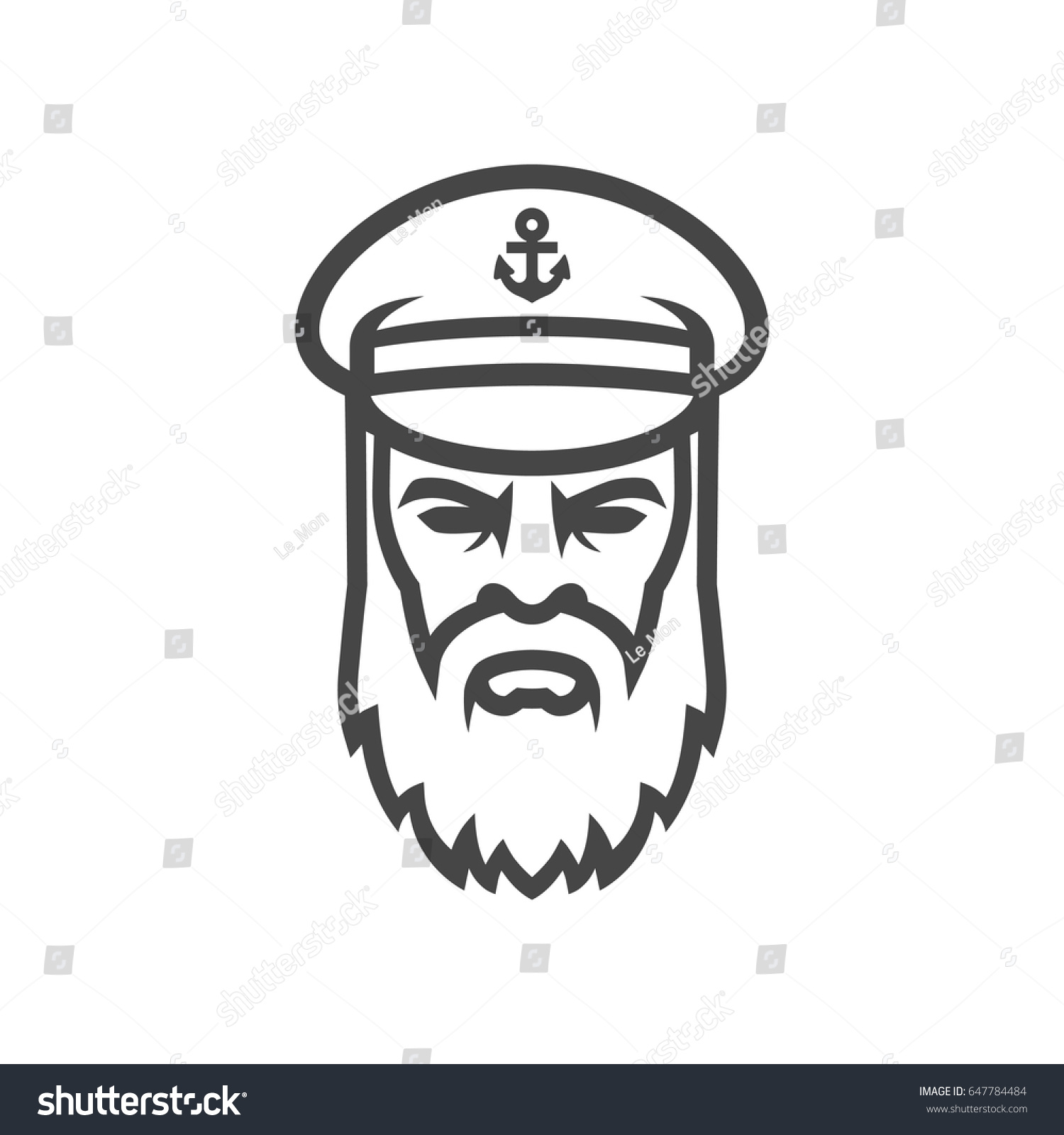 Капитан корабля иконка