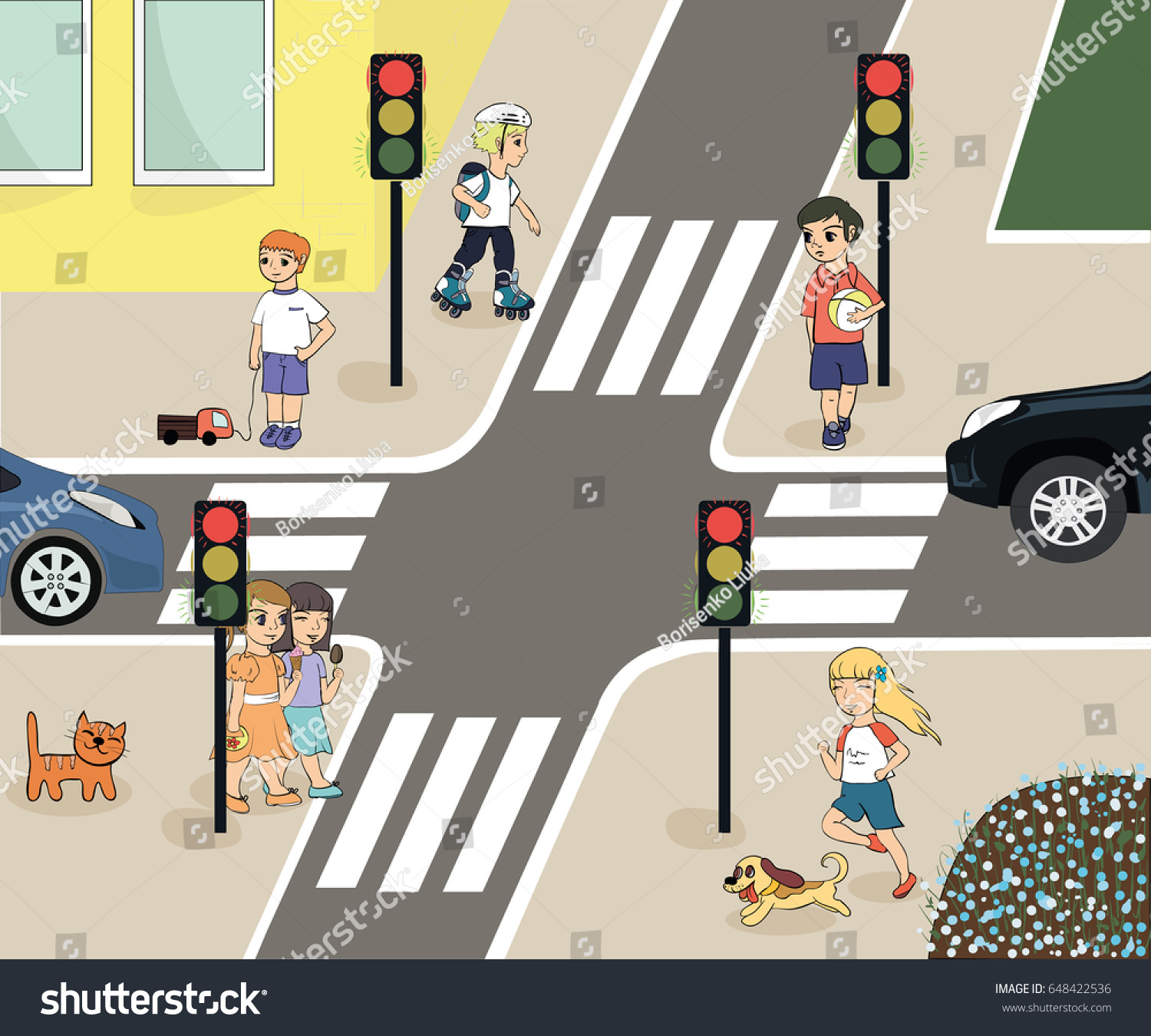 Traffic Rules for Kids on the Street