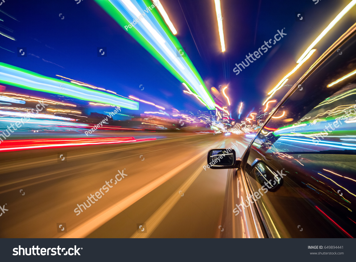 view-side-car-moving-night-city-stock-photo-649894441-shutterstock