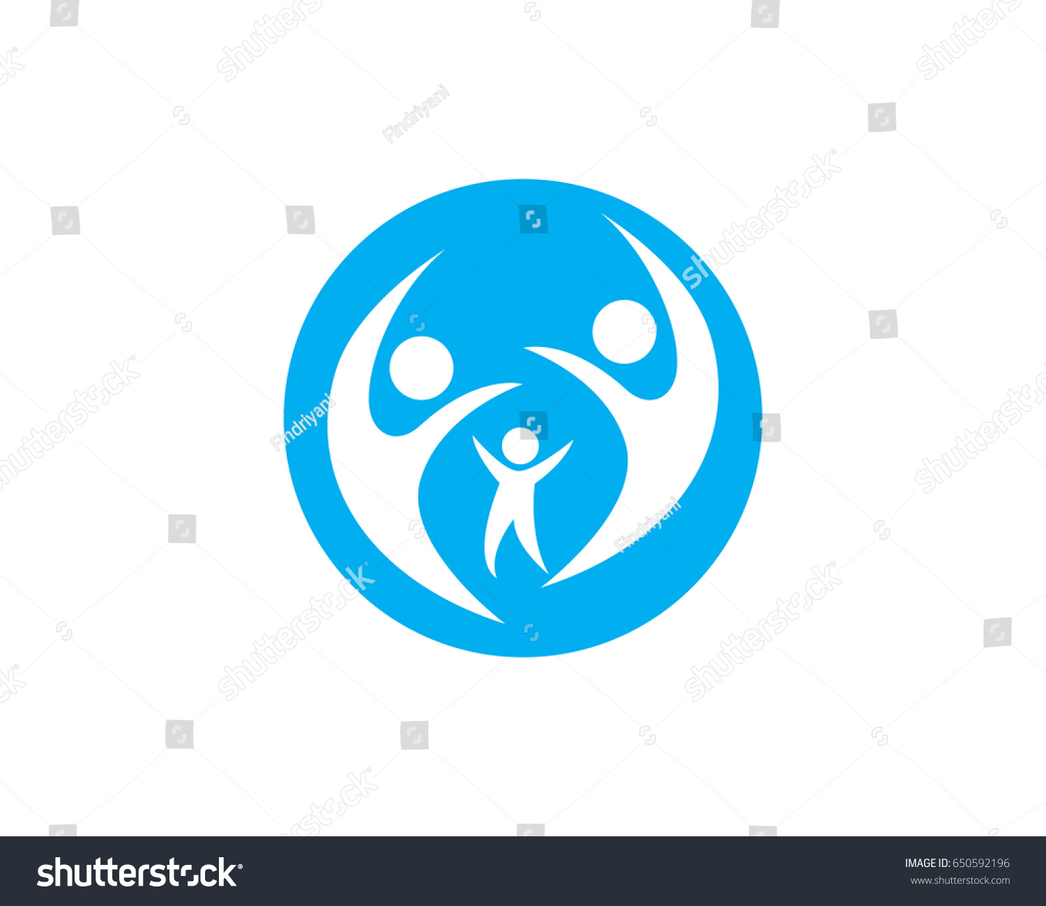 Family Care Logo Stock Vector (Royalty Free) 650592196 | Shutterstock