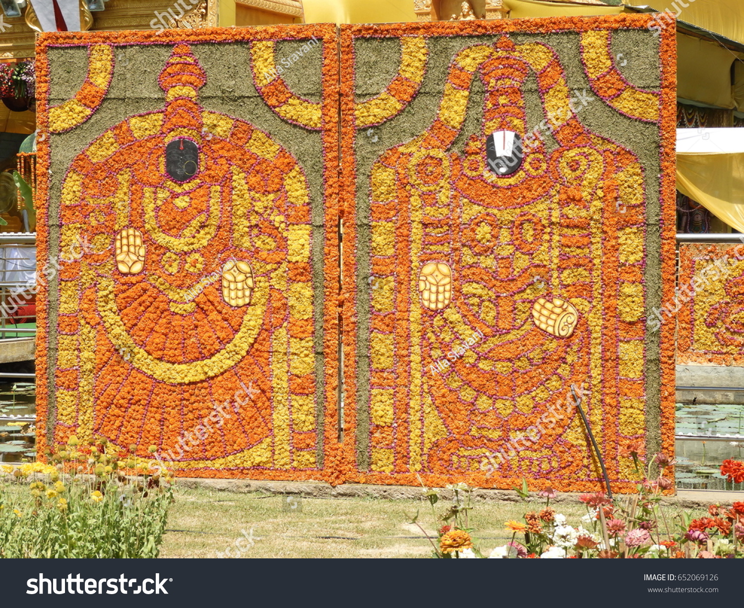 Hindu Traditional God Lord Venkateswara His Stock Photo 652069126 ...