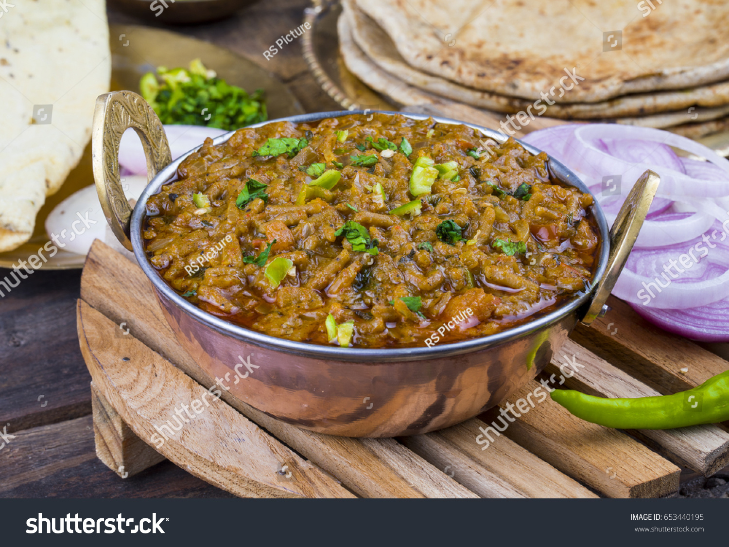 Indian Cuisine Sev Tamatar Called Sev Stock Photo 653440195 | Shutterstock