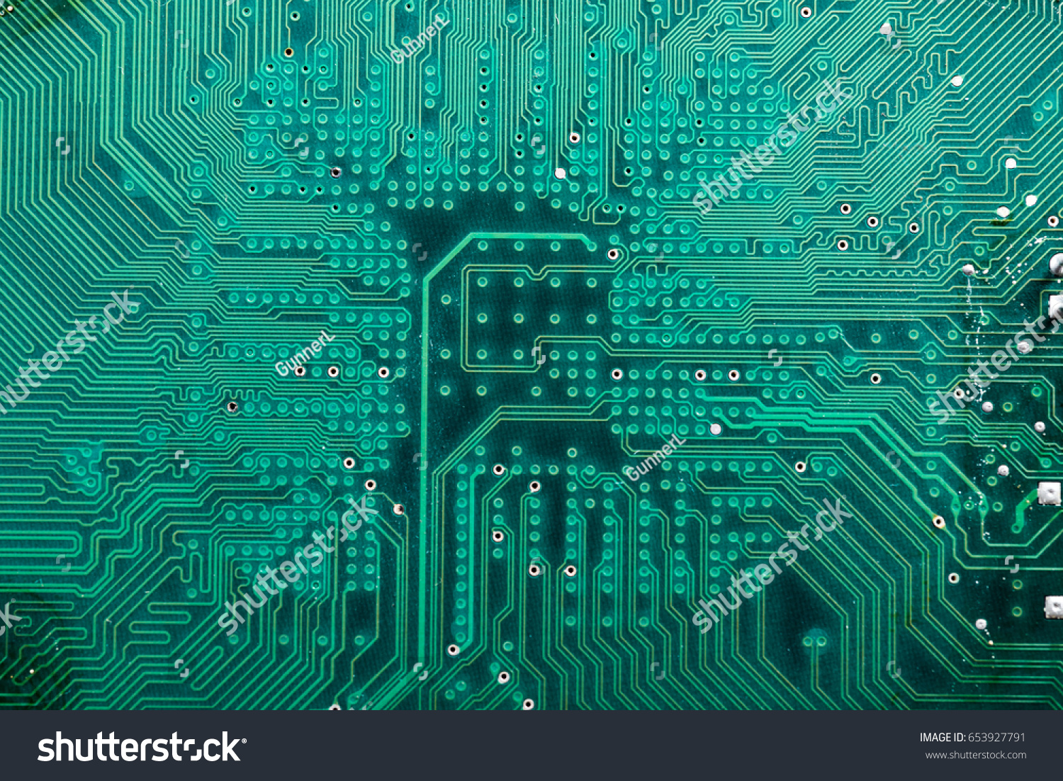 Mainboard Concept Abstract Electronic Circuit Board Stock Photo ...