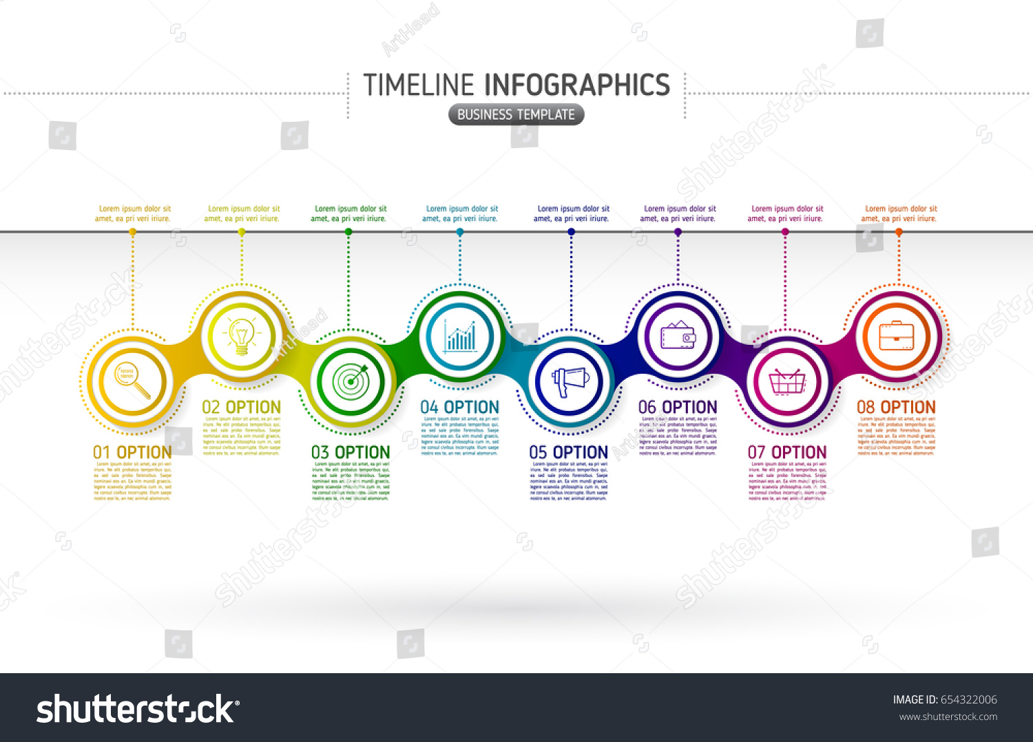 Инфографика хронология