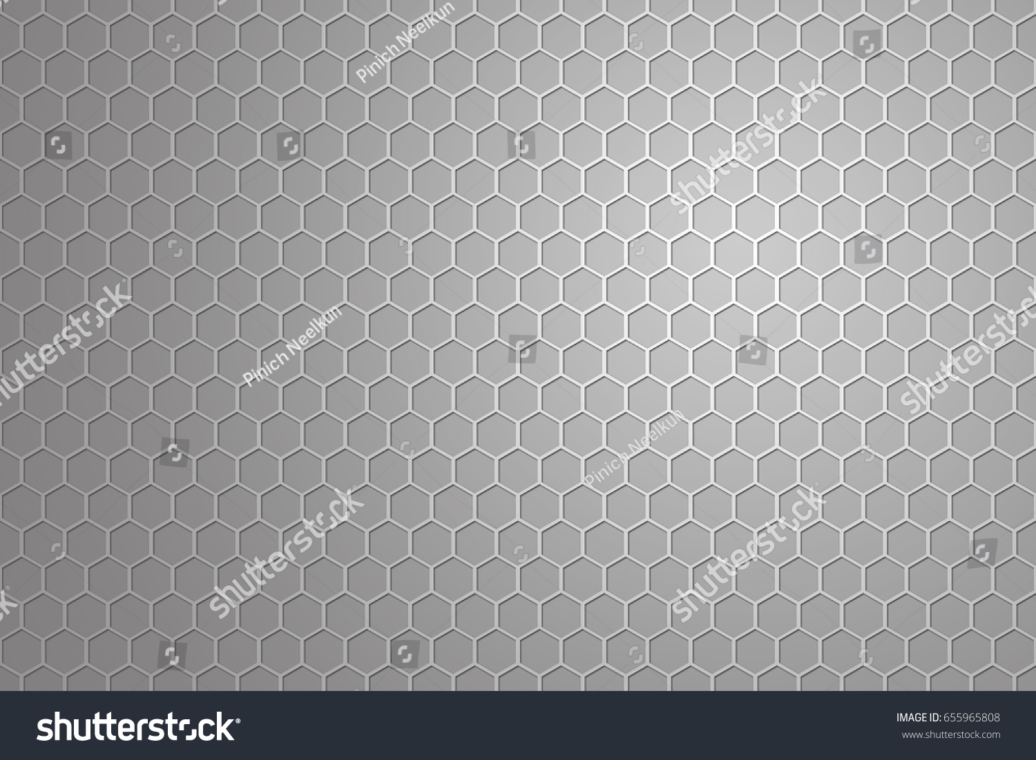 Background Image Gray Honeycomb Pattern Your Stock Illustration ...