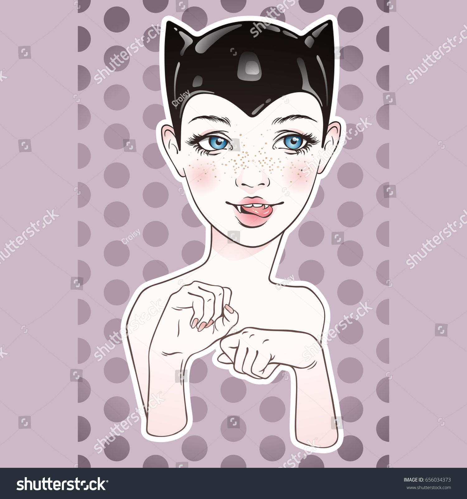 512 Afbeeldingen Voor Catwoman Mask Afbeeldingen Stockfoto‘s En Vectoren Shutterstock 8533