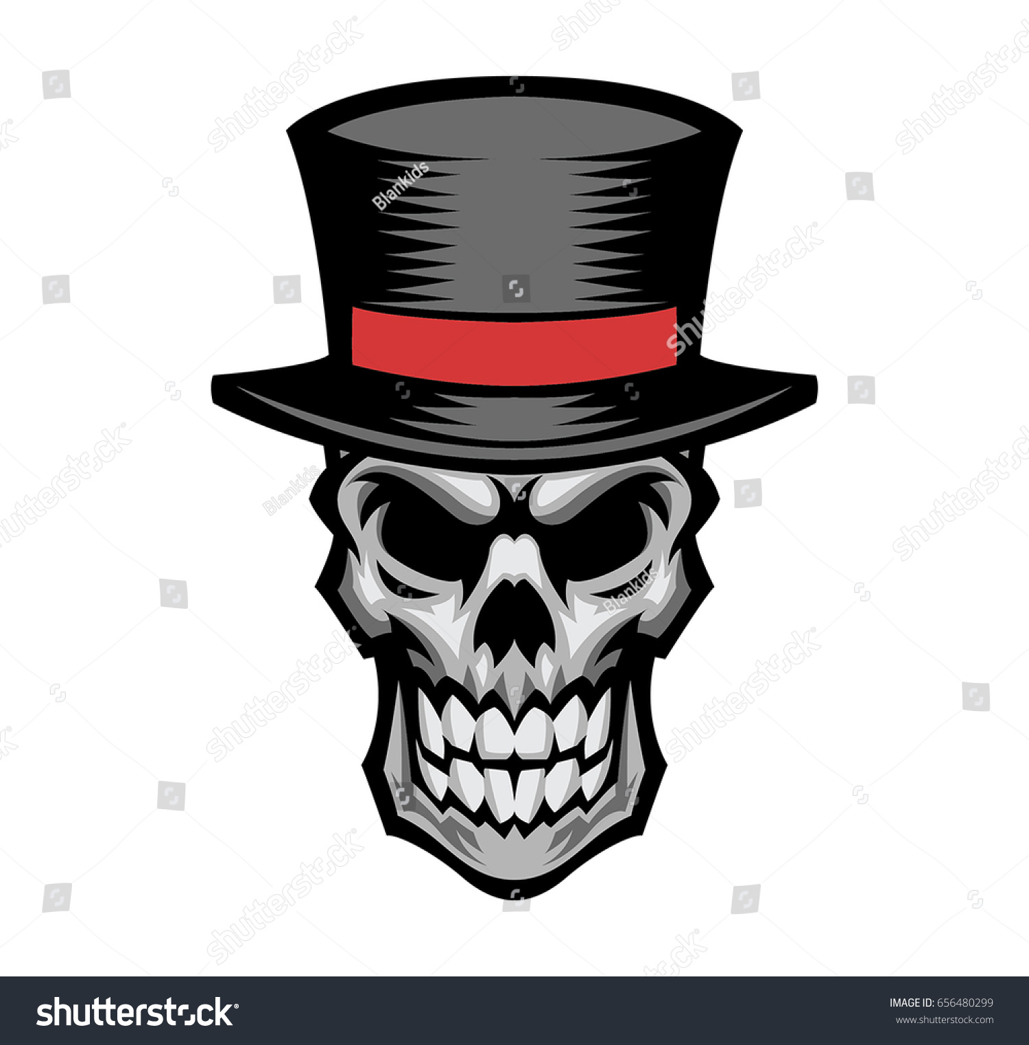 skull hat logo