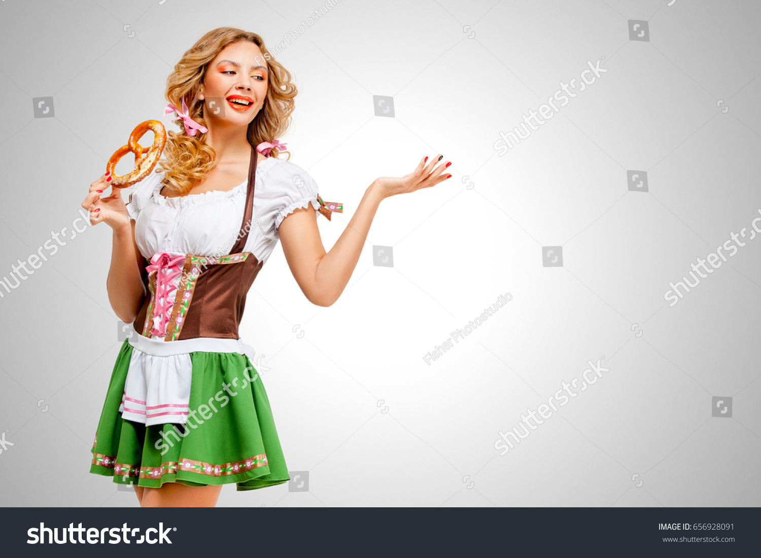 Woman Wearing Traditional Bavarian stock images in HD and millions of other...