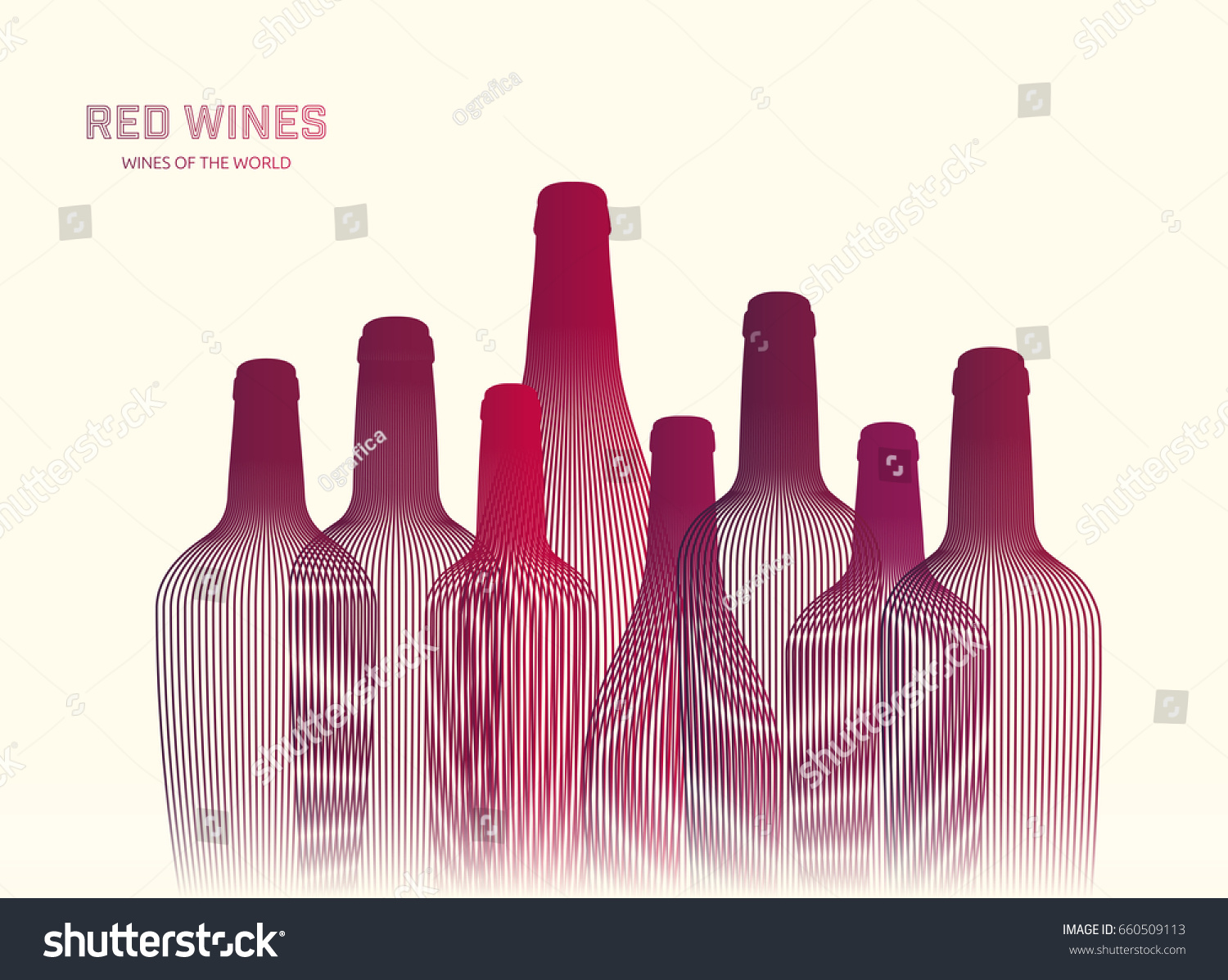 Background Illustration Drink Bottles Decoration Wallpapers Stock