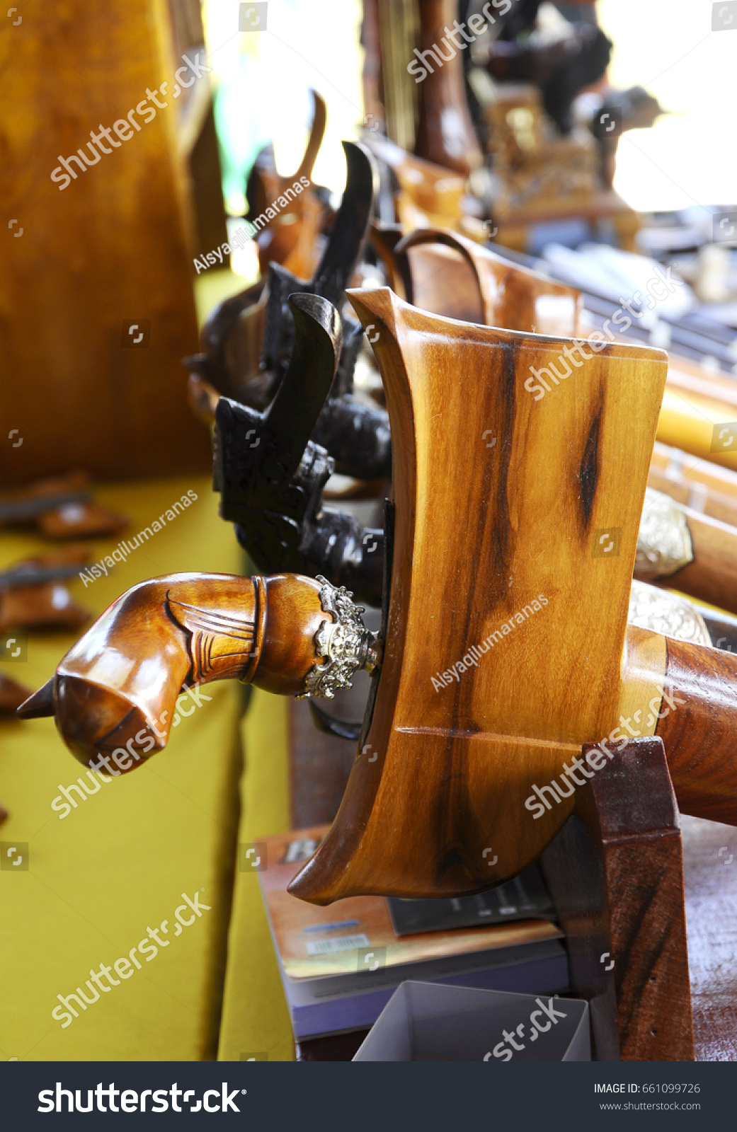 Keris Traditional Weapon Malay Community Malaysia Stock Photo 661099726