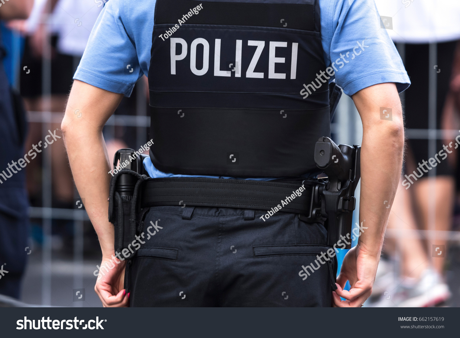 German Police Officer Stock Photo 662157619 | Shutterstock