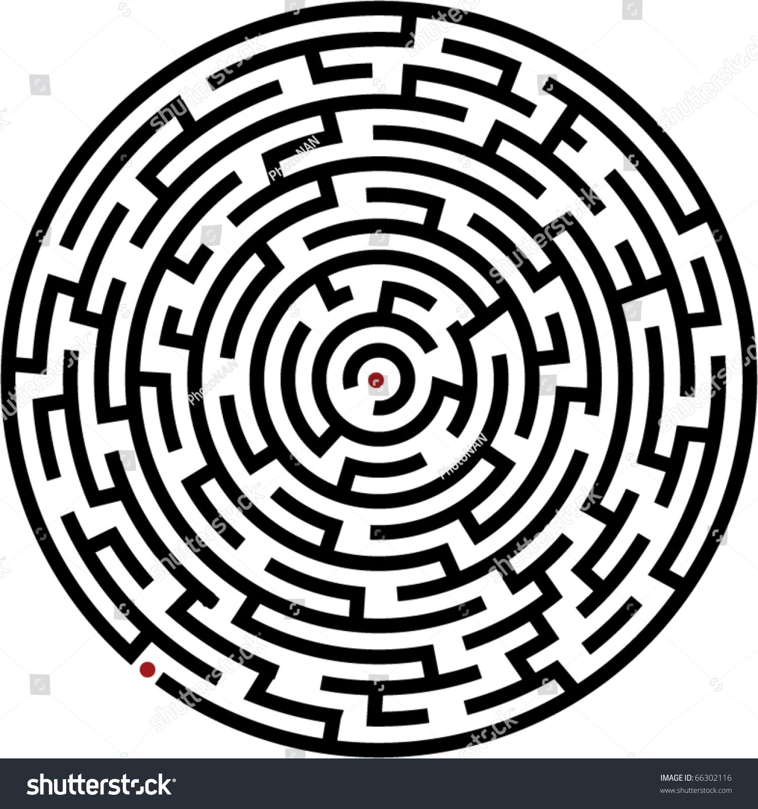 Mystery labyrinth