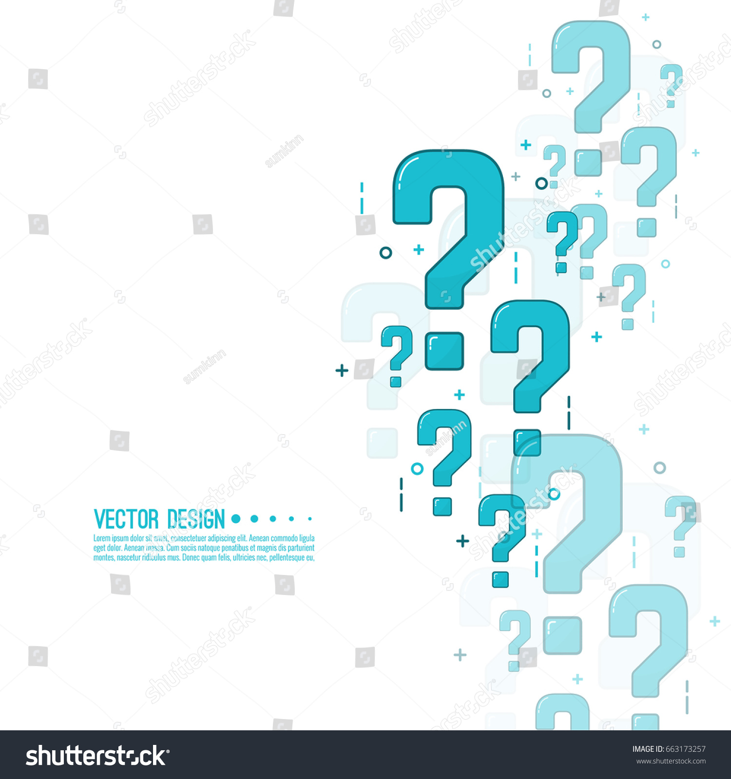 Question Mark Icon Modern Help Symbol Stock Vector (Royalty Free ...