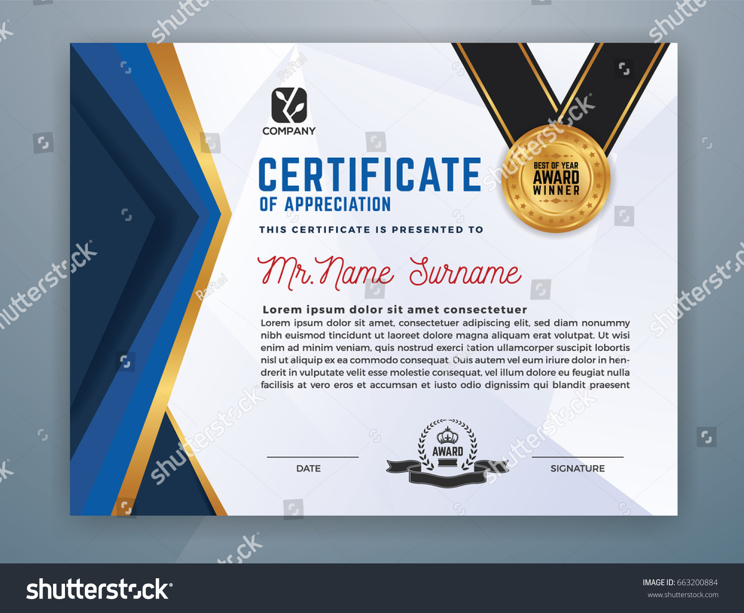 professional certificates templates