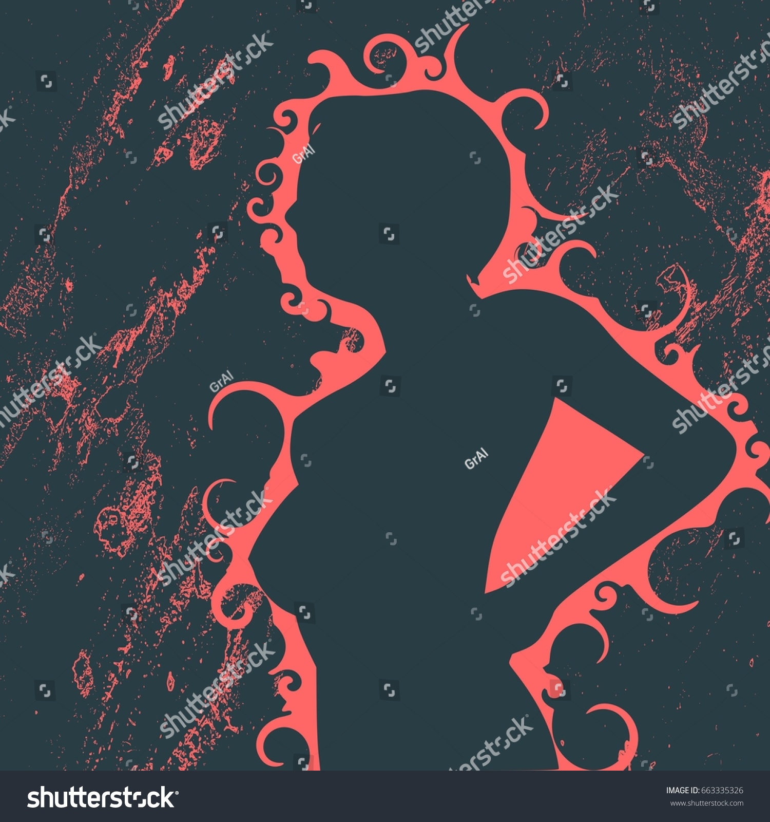 Sexy Women Silhouette Fashion Mannequin Vector Stock Vector Royalty Free 663335326 Shutterstock 9790