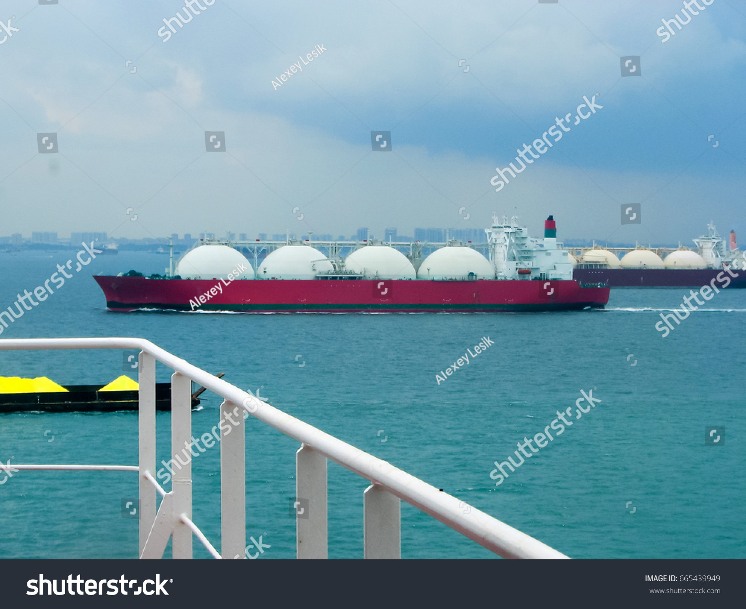 Tanker Gas Carrier Sea Lpg Tanker Stock Photo 665439949 | Shutterstock