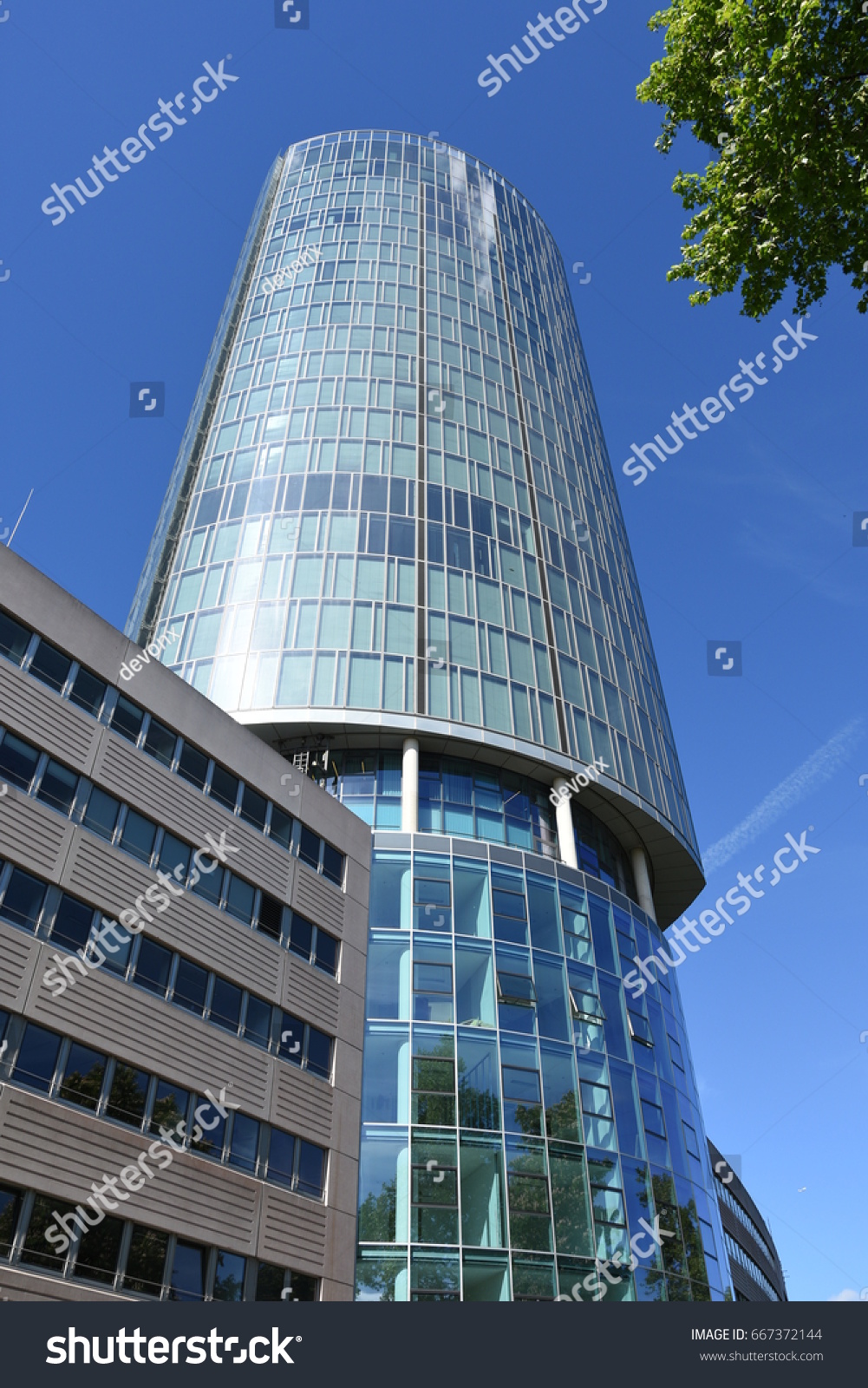 Koelntriangle Skyscraper Cologne Germany2017 May Stock Photo 667372144 ...