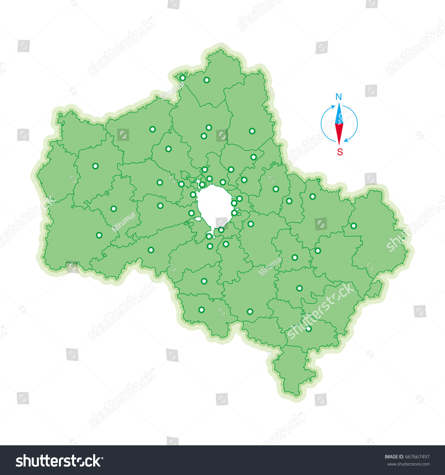 Складная Карта Московской Области Купить