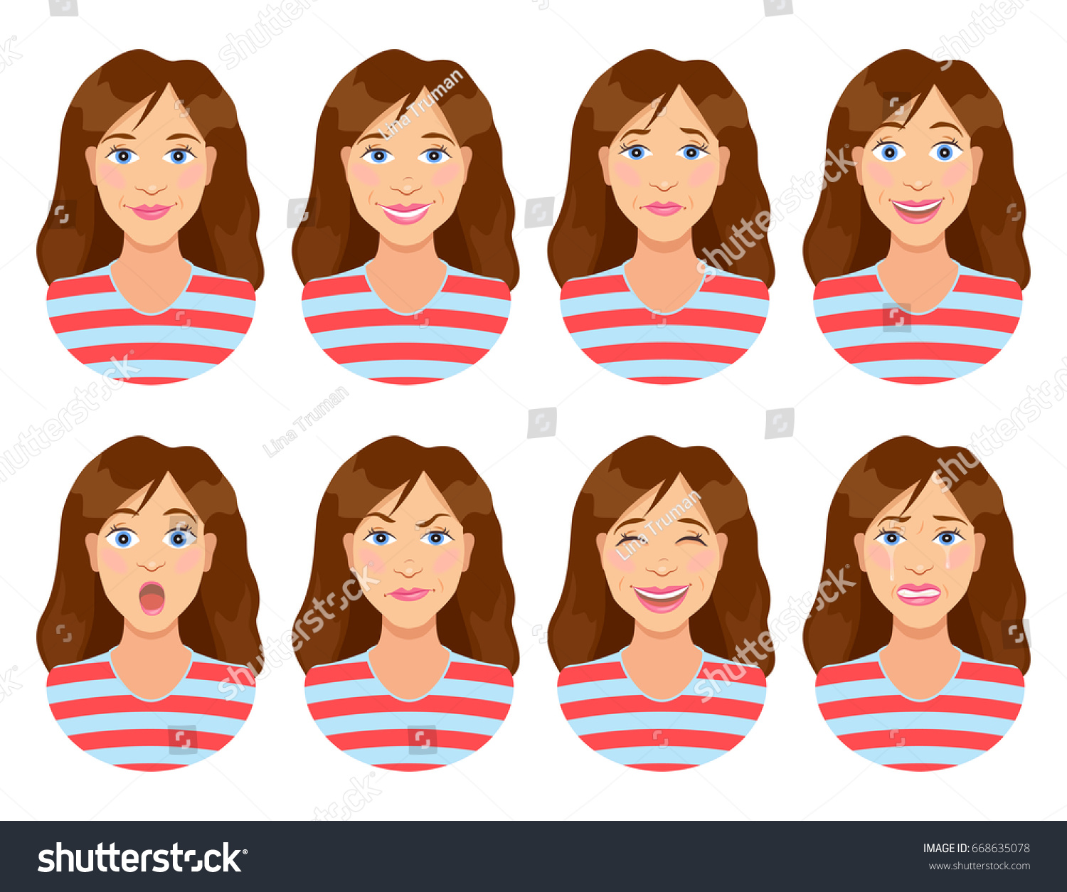 womens-emotions-female-face-expression-calm-stock-vector-royalty-free