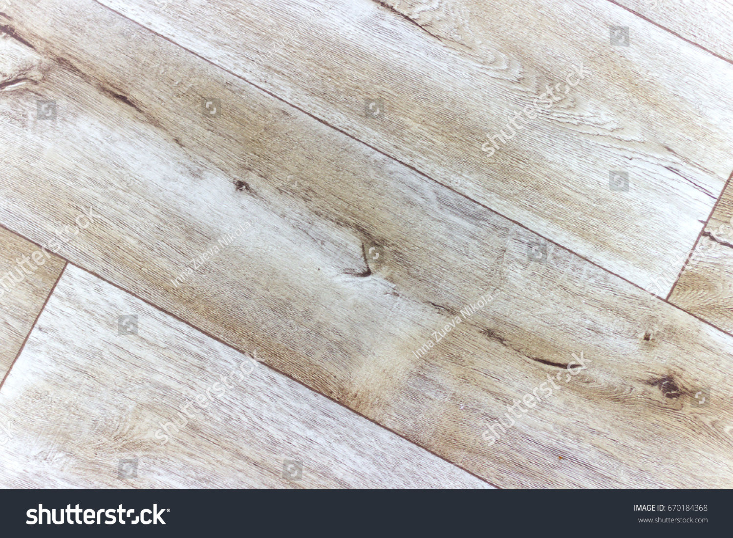 Linoleum Flooring Eith Embossed Wood Texturewooden Stock Photo