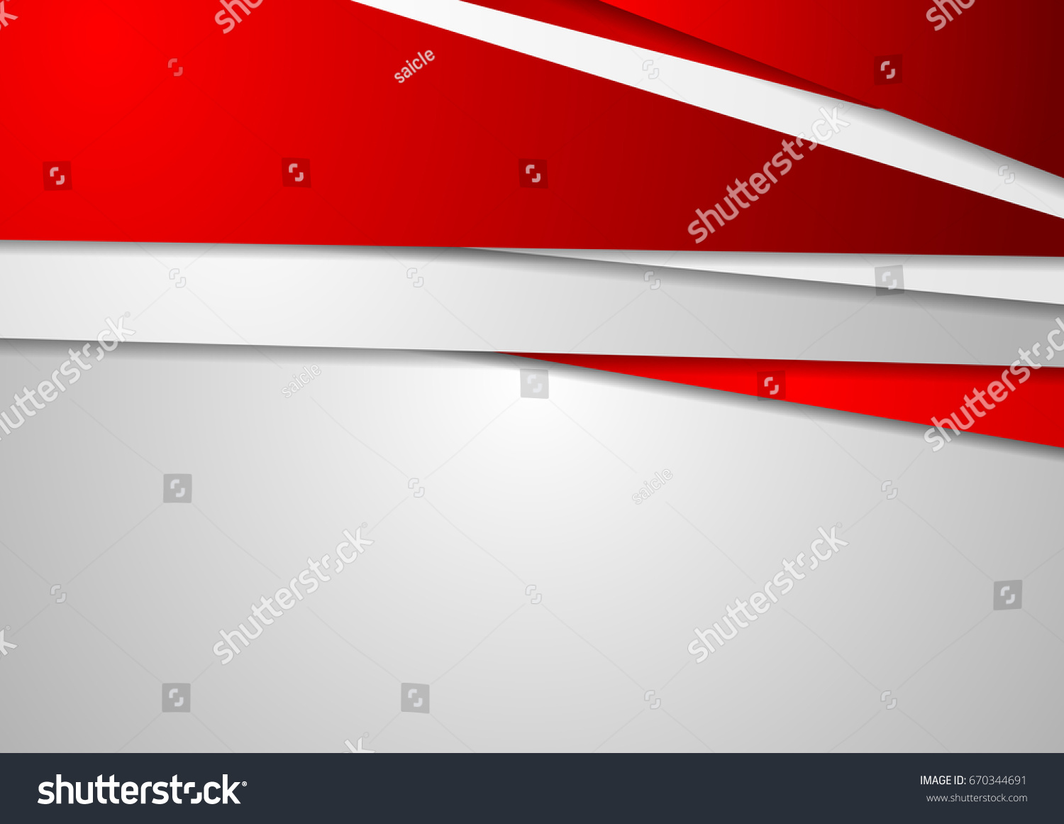 Abstract Red Grey Corporate Background Bright Stock Vector (royalty 