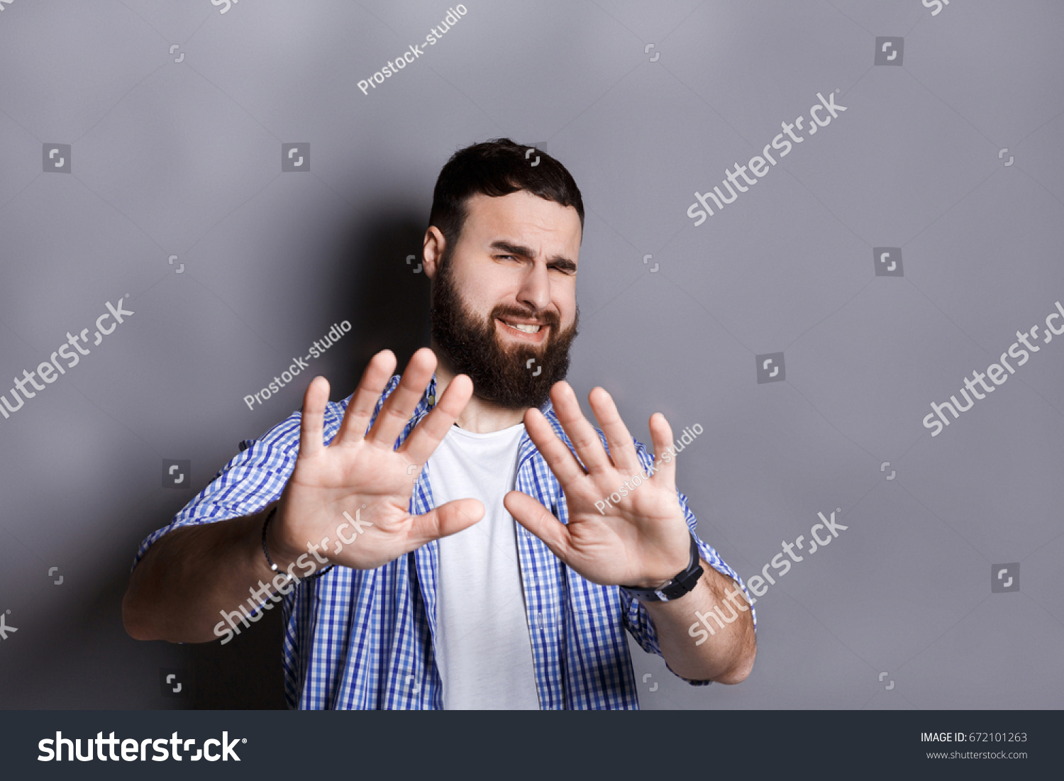 2 868 Man pushing away Images Stock Photos amp Vectors Shutterstock