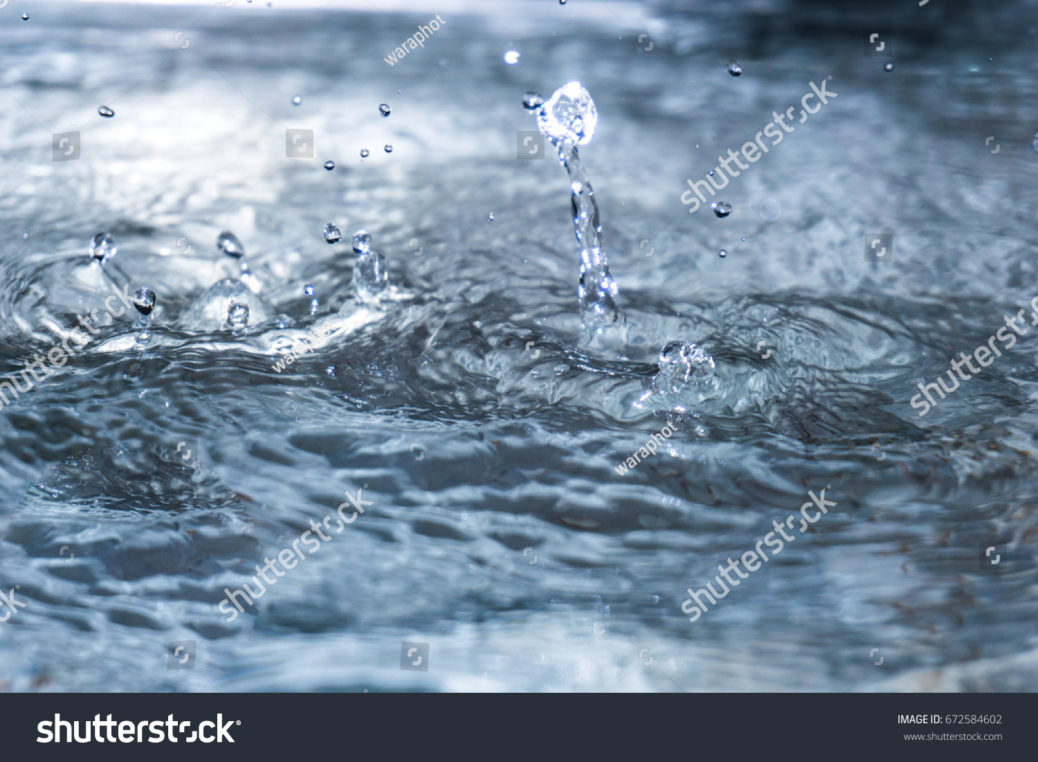 Dripping Down Roof House Makes Water Stock Photo 672584602 | Shutterstock