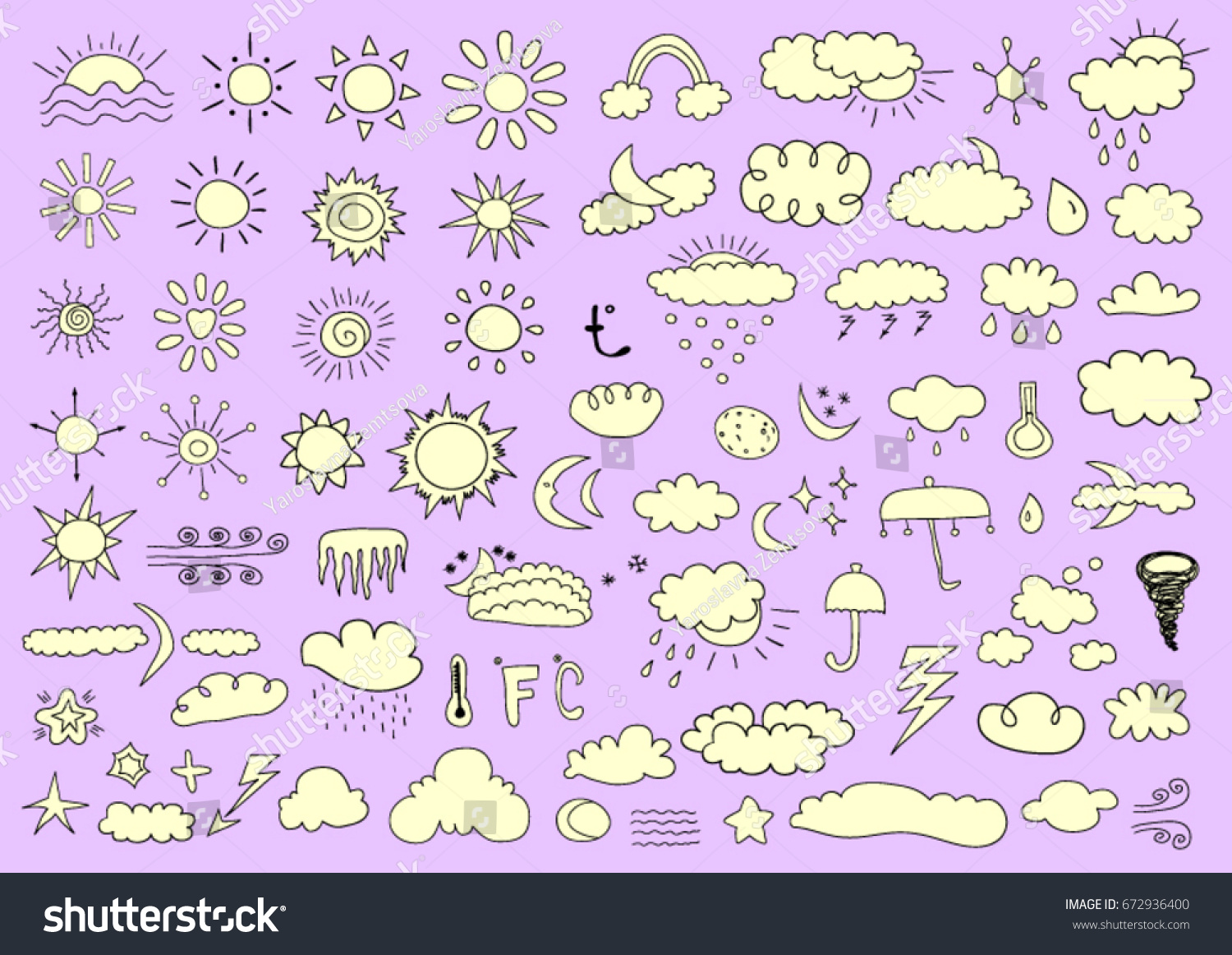 weather-symbols-stock-vector-royalty-free-672936400-shutterstock