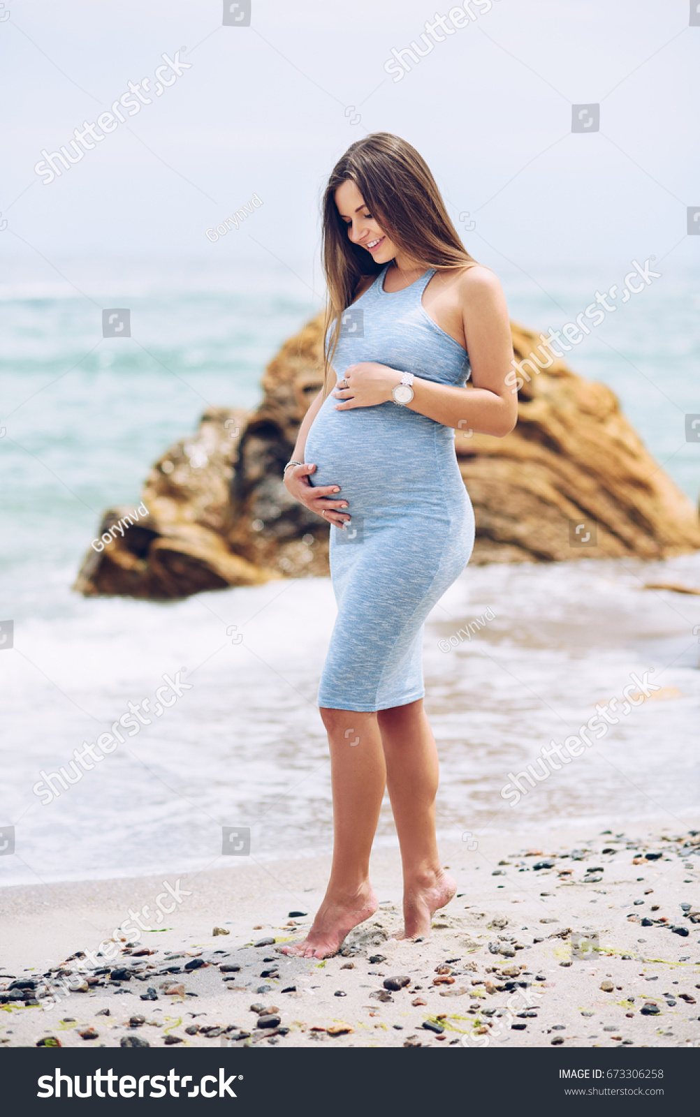 pregnant tight dress