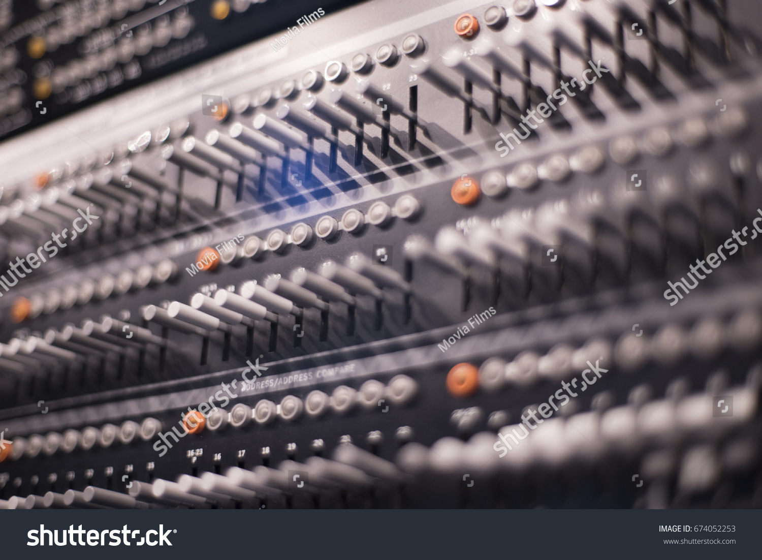 Vintage Telephone Switchboard Antique Vintage Telephone Stock Photo ...