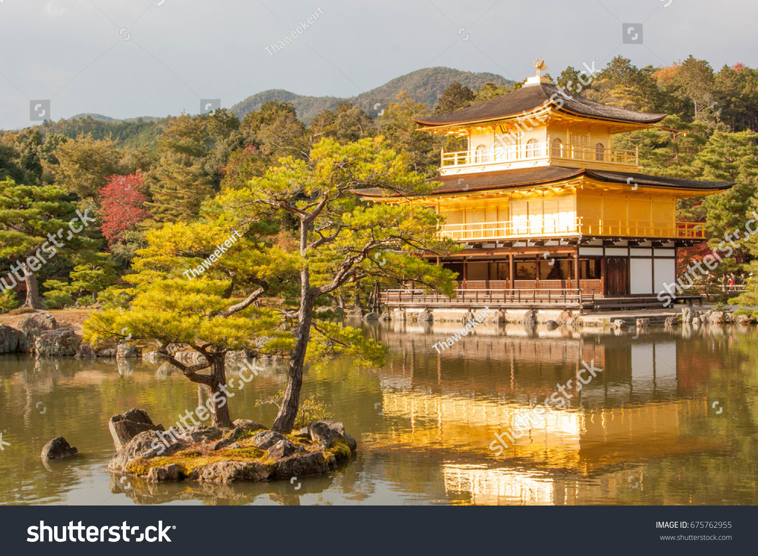 Kinkakuji Golden Palace Japan Stock Photo 675762955 | Shutterstock