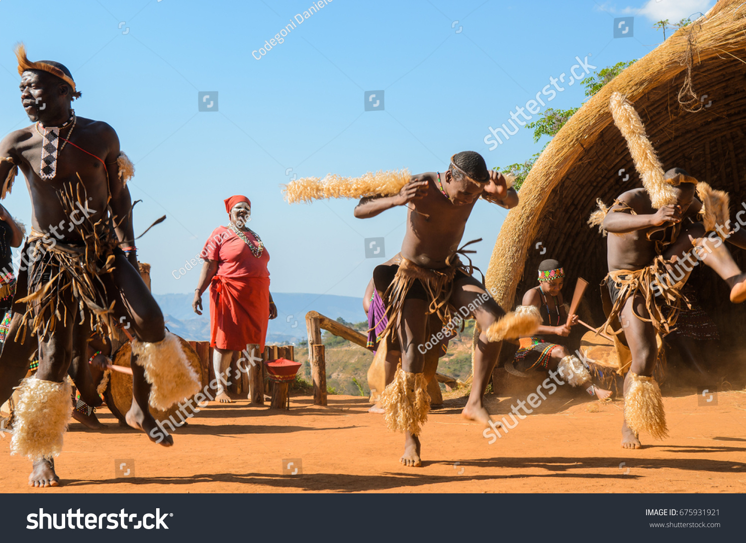 Phezulu Village Hill South Africa August Stock Photo 675931921 ...