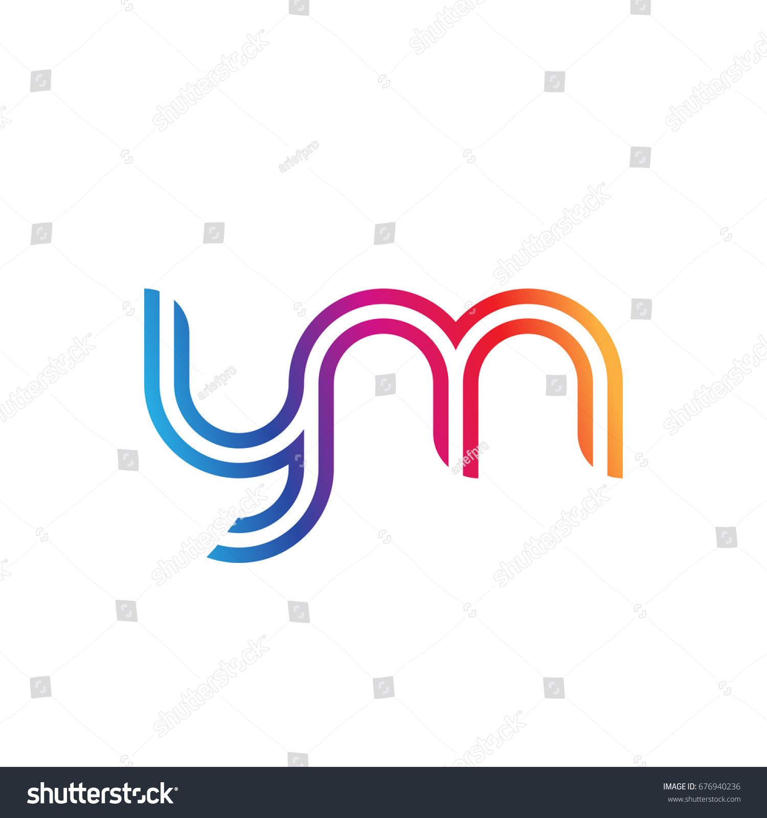 1,489 Ym logo design Images, Stock Photos & Vectors | Shutterstock