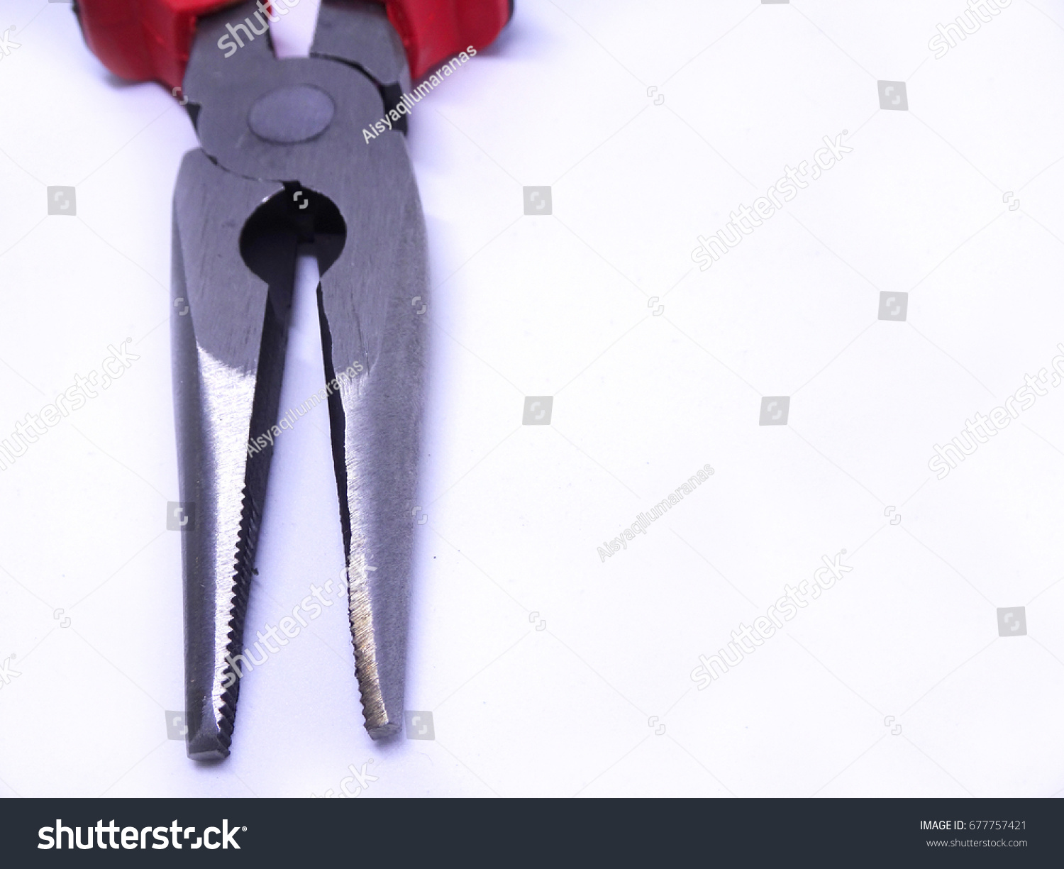 Needle Nose Pliers Known Pointy Nose Stock Photo 677757421 | Shutterstock