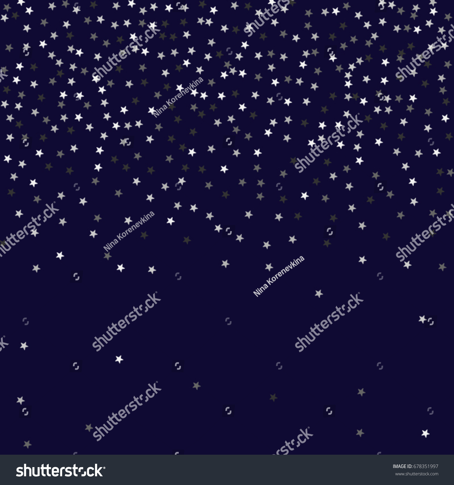 animated blue and silver stars