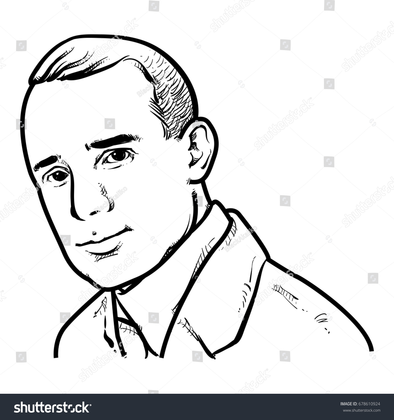 Napoleon Hill Vector Illustration Napoleon Hill Stock Vector (Royalty ...