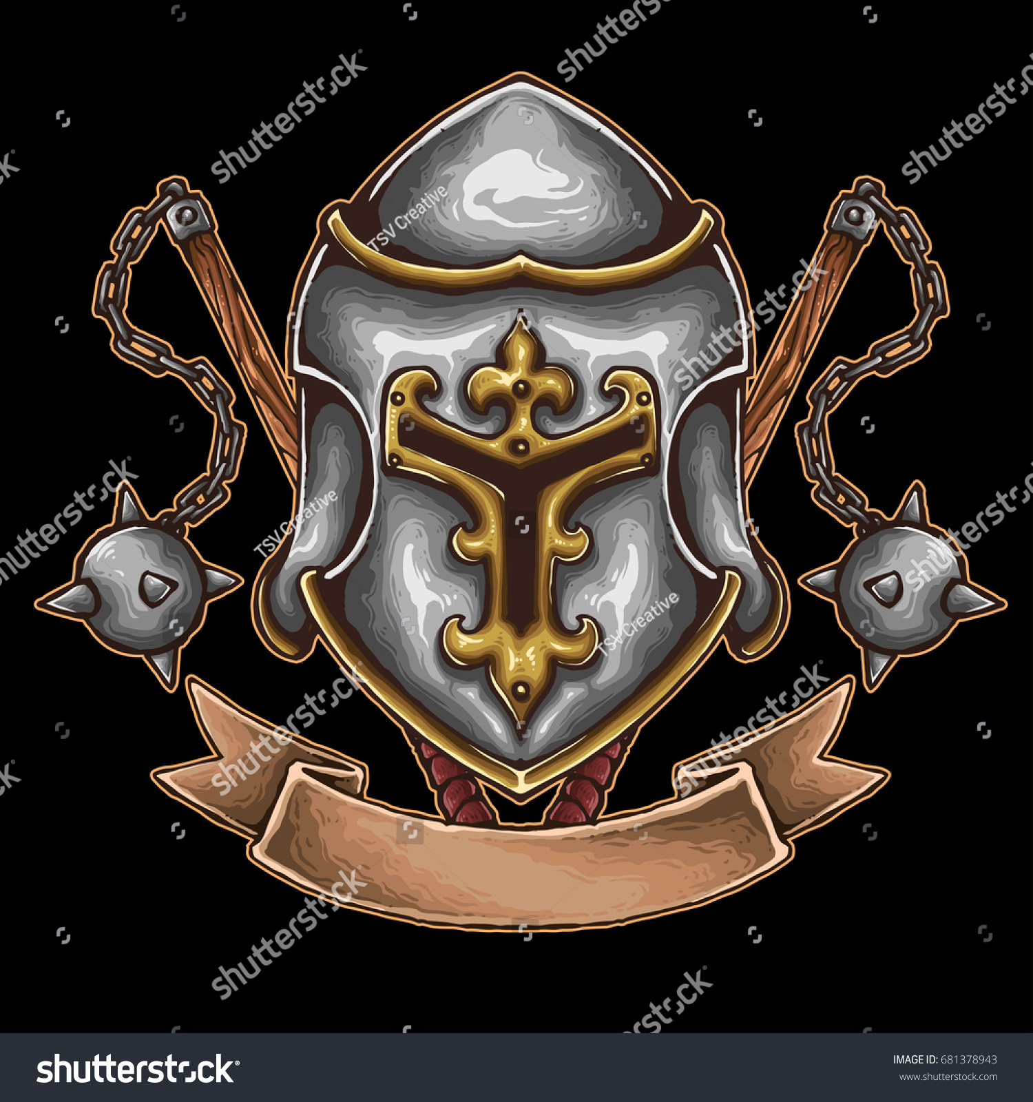 Vector Illustration Knight Armor Weapon Stock Vector Royalty Free 681378943 Shutterstock Vector Illustration Knight Armor Weapon Stock Vector Royalty Free 681378943 Shutterstock
