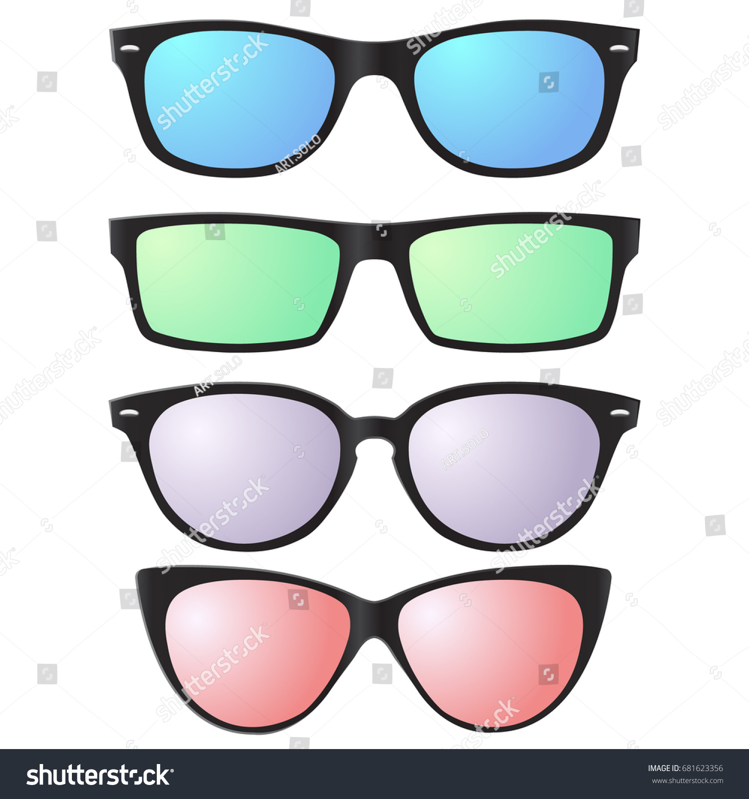 semi transparent sunglasses